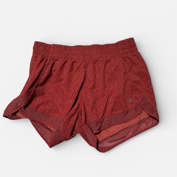 Athleta Pants - Athleta Mesh Racer Run Mid Rise Shorts Size S